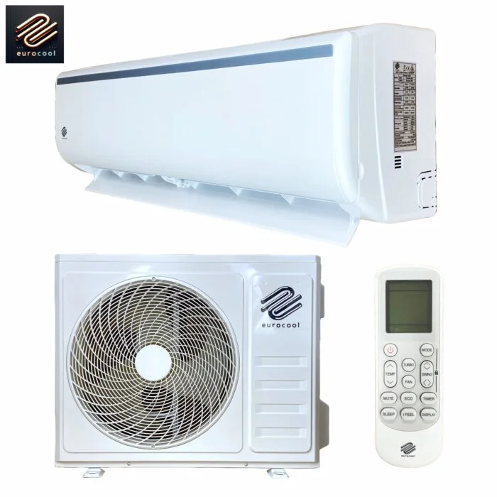 Top 10 aparate aer conditionat de pe Eurocool.ro 2 EUROCOOL TAC‑12CHSD (12 000 BTU, R32, Inverter, Wi‑Fi) - Top 10 aparate aer conditionat